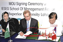 Partnership signature in Pakistan 2012