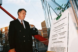 Inauguration of building B 2003